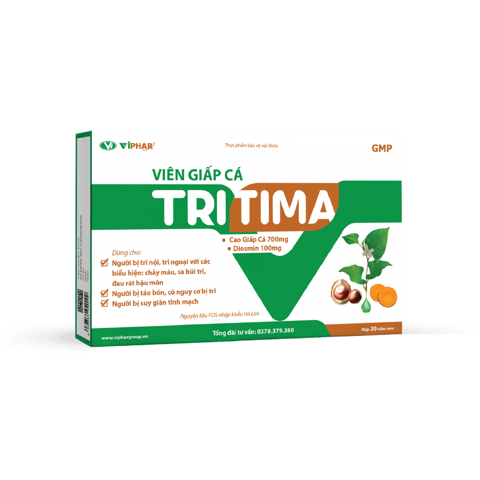 Viên giấp cá Tritima