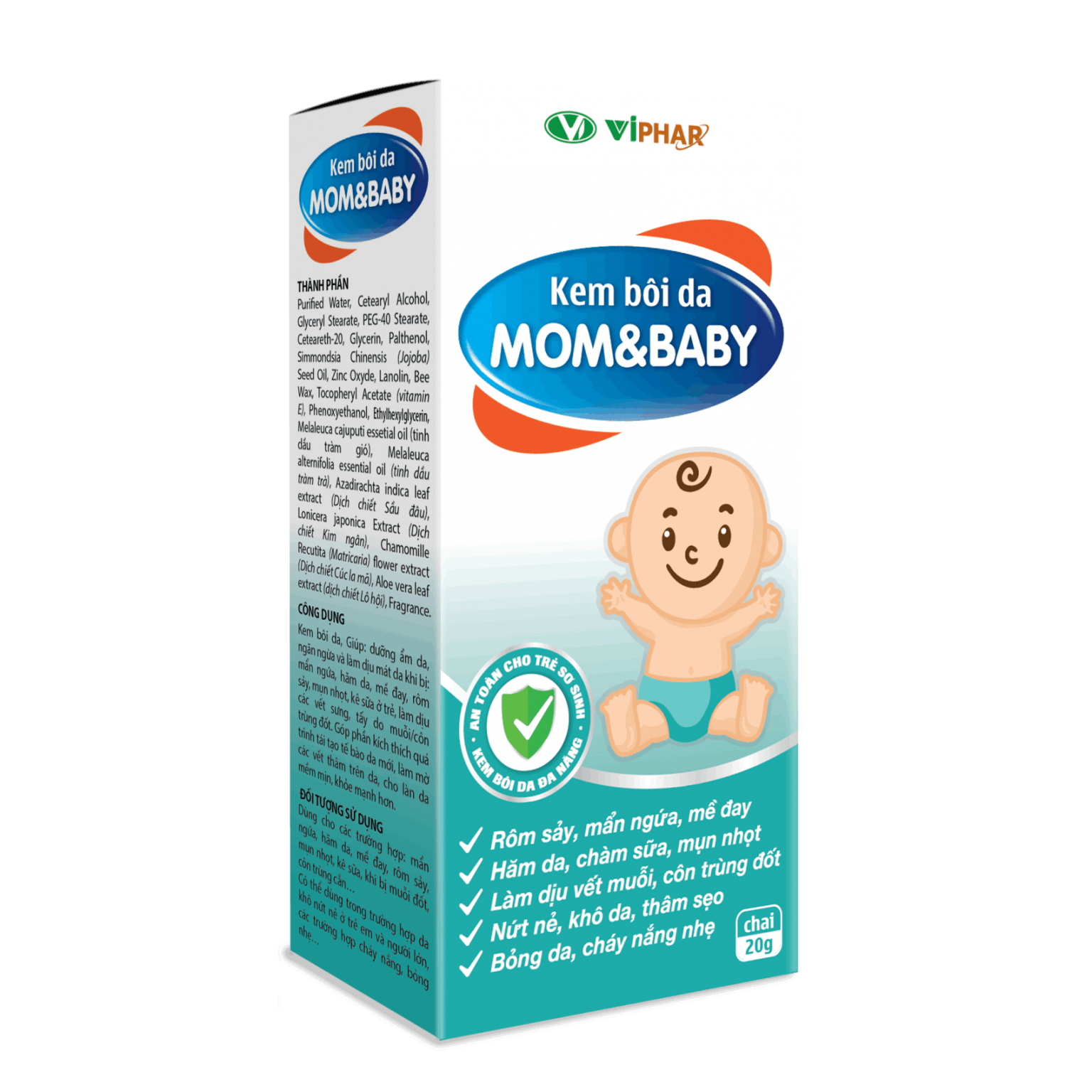 Kem bôi da Mom&Baby