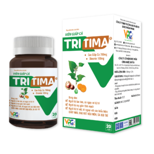 Thực phẩm bảo vệ sức khoẻ Viên Giấp Cá TRITIMA Lọ 20 viên